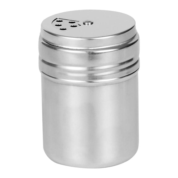 Stainless Spice Pepper Shaker Spice Pots Condiment Jar Gadgets Spice Storage Container with Rotating Lids for Salt Spice Sugar