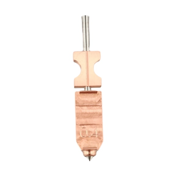 Stainless Steel 0.4mm Original Nozzle Assembly For Flashforge AD5X 3D/Printer, High Temp Printing With PLA/ABS PETG/TPU/PP PC Nylon PEEK PEL Composite Filaments