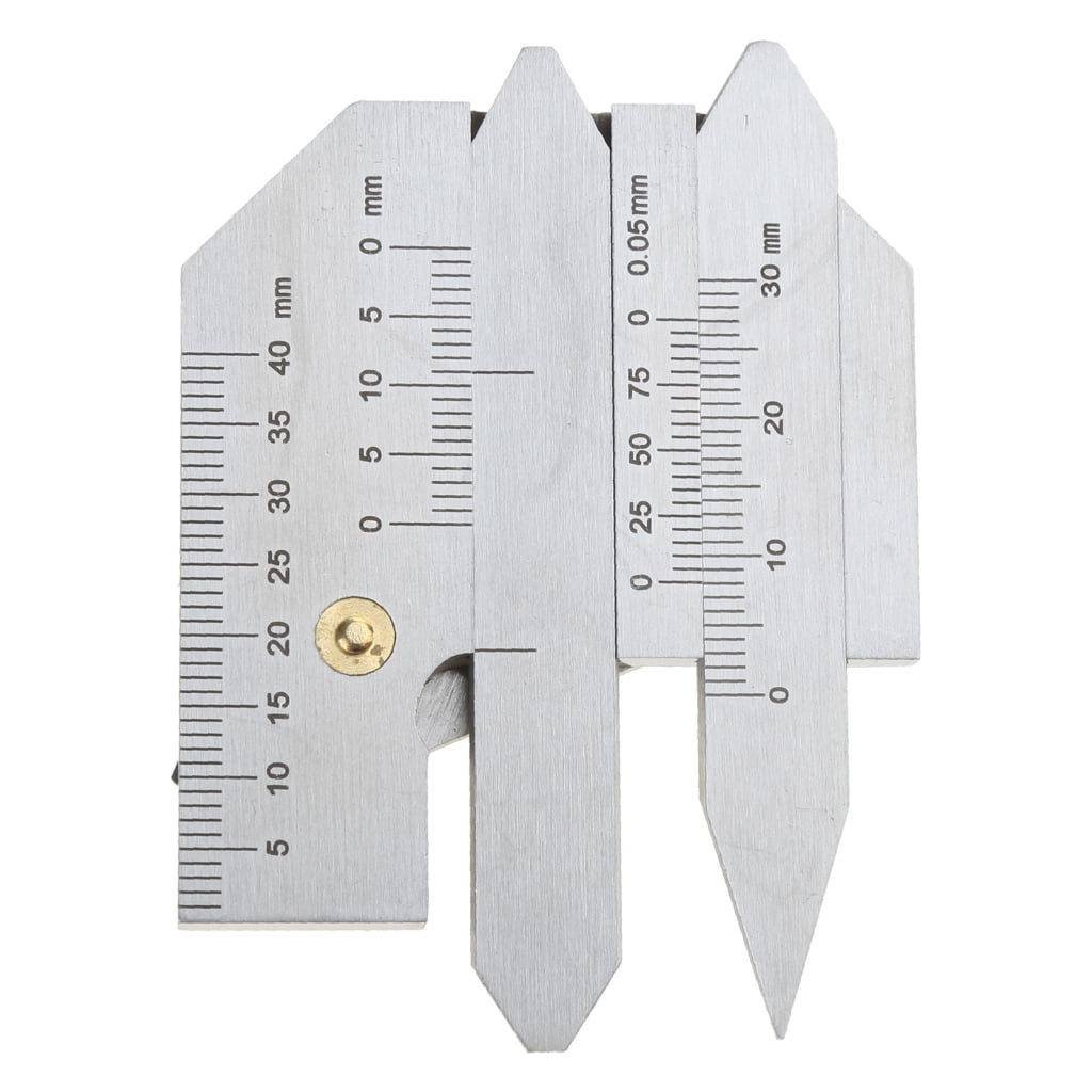 Stainless Steel 0-75mm Weld Seam Gauge-Welding Inspect-Ruler Weld ...