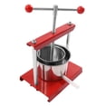 thumbnail image 1 of Stainless Steel 0.8 Gallon Manual Fruit Wine Press Machine For Kitchen DIY 0.8 Gal Fruit Wine Press - 100% Natural Juice Making for Apple/ Carrot/ Orange, 1 of 12