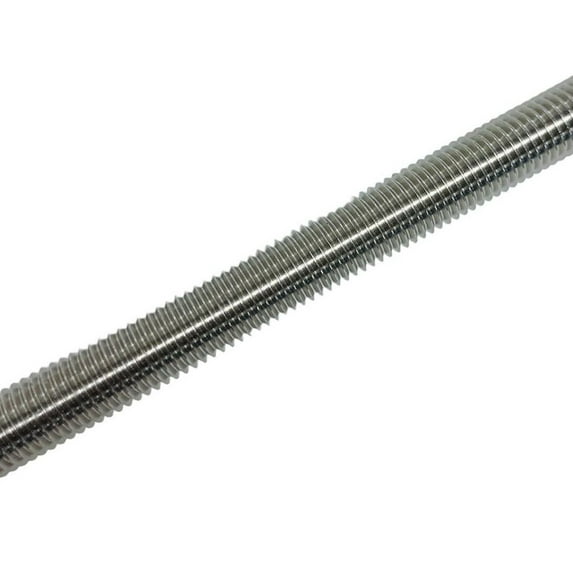 Stainless Steel 1/4''-20 Fully Threaded Rod, 6 Ft. Long