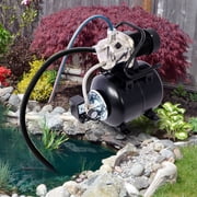 Stainless Steel 1.6HP Shallow Well Pump - Automatic Water Booster Jet Pump for Home, Garden, Lawn - Corrosion-Resistant Housing - Reliable and Efficient