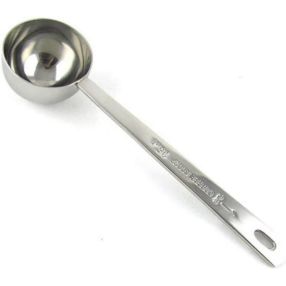 Stainless Steel 1 Tablespoon Measuring Coffee Scoop Spoon, Set of 1