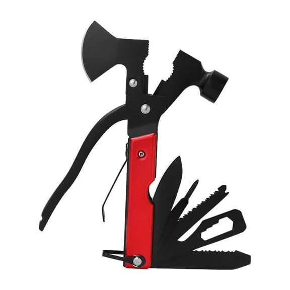 Stainless Steel 13 Function Hatchets Hammer Tool Foldable Portable Design Hammer Tool For Camping Urgent Home Repair