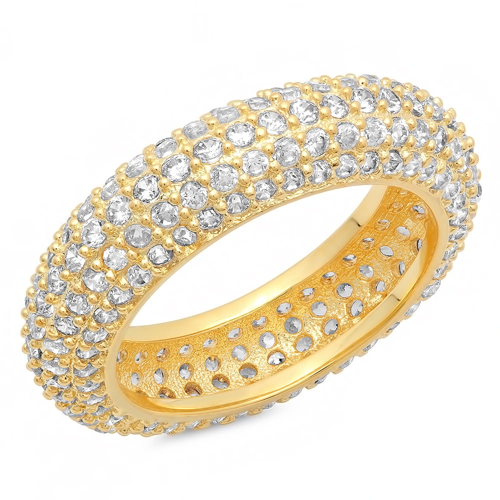 Stainless Steel 18k Gold Plated Ring