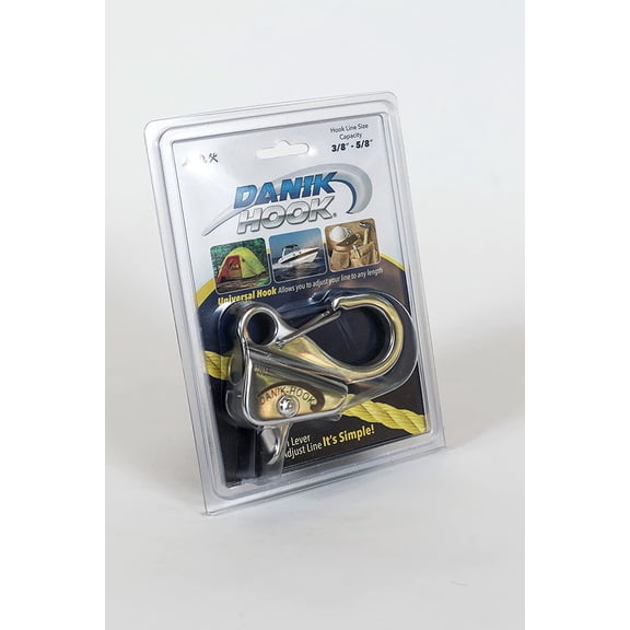 Stainless Steel (2 Pack)- Easy to Use, Knotless Anchor System- Holds 8,000 Pounds with Quick Release.