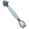 thumbnail image 1 of Stainless Steel 2-in-1 Citrus Zester & Manual Juicer – Multi-Functional Durabe Lemon Grater, Peeler & Juicing Tool with Soft Grip Handle for Oranges, Limes & Grapefruit, 1Pc(Sky Blue,8x1.5"), 1 of 8