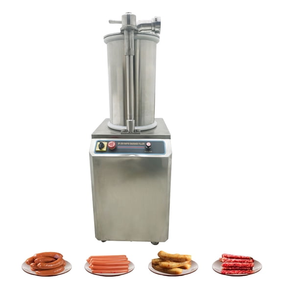 Stainless Steel 26L Electric Motorized Sausage Stuffer Hydraulic Automatic Sausage Filling Machine