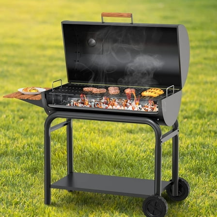 Stainless Steel 27 Inch Charcoal Ash Pan Replacement for Chargriller and Charbroil Grills