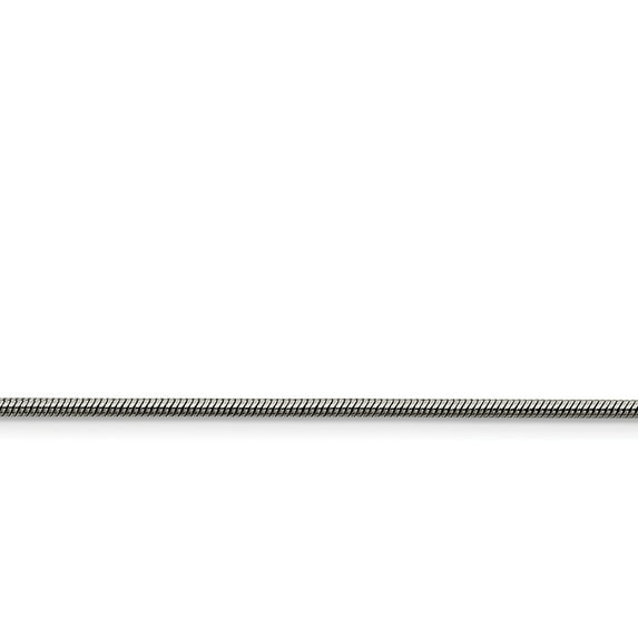 Stainless Steel 2mm Snake Chain Necklace - 24 Inch