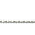 thumbnail image 1 of Stainless Steel 3.2mm Box Chain Necklace - 24 Inch, 1 of 2