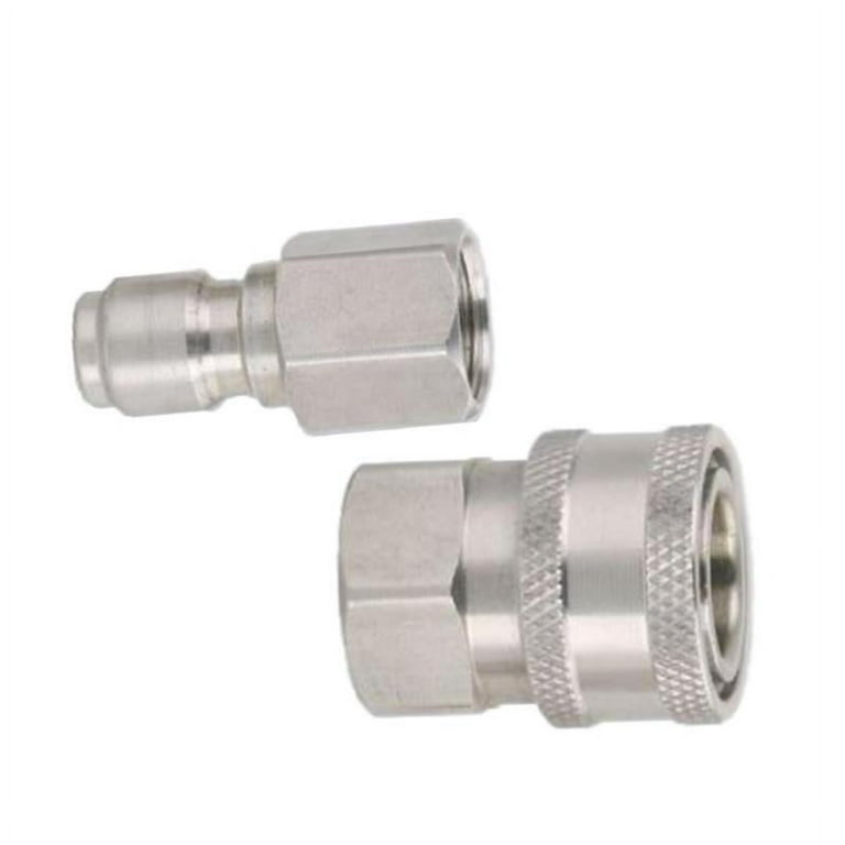 Stainless Steel 3/8 Male Female Quick-connect Combination Water Hose Fitting  High Pressure Water Hose Fittings 