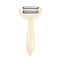 Stainless Steel 3-in-1 Multi-Functional Peeler Rotary Fruit & Potato,Carrot Peeler with Non-Slip Handle Compact Kitchen Tool (17cm)