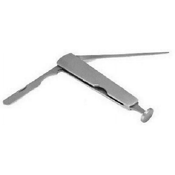 Stainless Steel 3-in-1 Smokers Pipe Cleaning Tool, Reamer & Tamper Knife - 1333