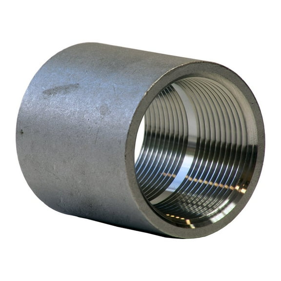 Stainless Steel 304 Cast Pipe Fitting, Coupling, Class 150, 3/4" NPT Female