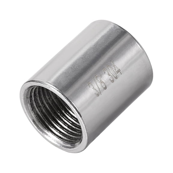Stainless Steel 304 Cast Pipe Fittings Coupling Fitting 3/8 x 3/8 G Female 1pcs