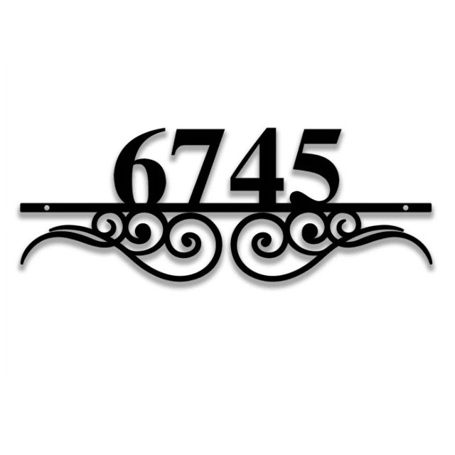 Stainless Steel 304 Custom House Number Sign Personalized Address Sign