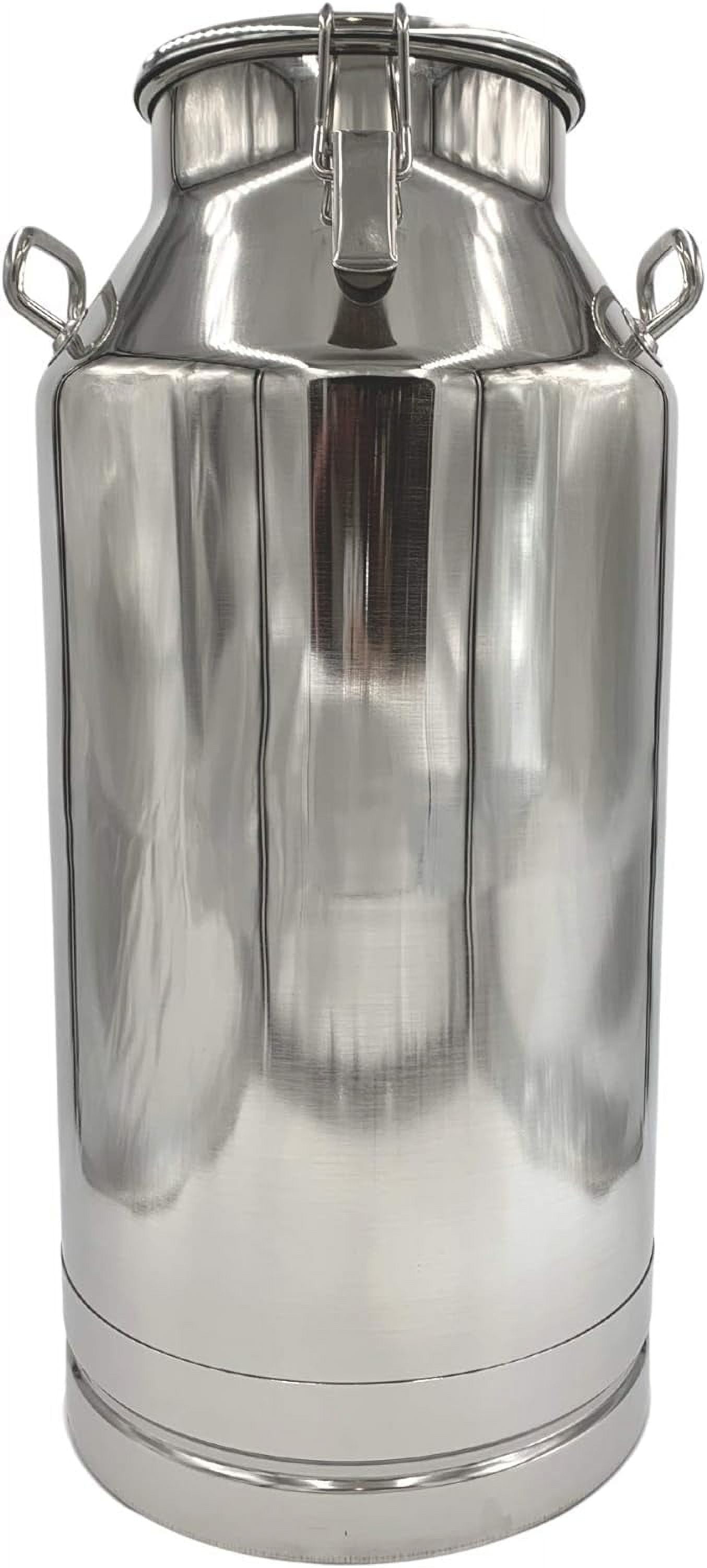 Stainless Steel(304 Grade) Milk, Maple Syrup Transport Cans With Sealed