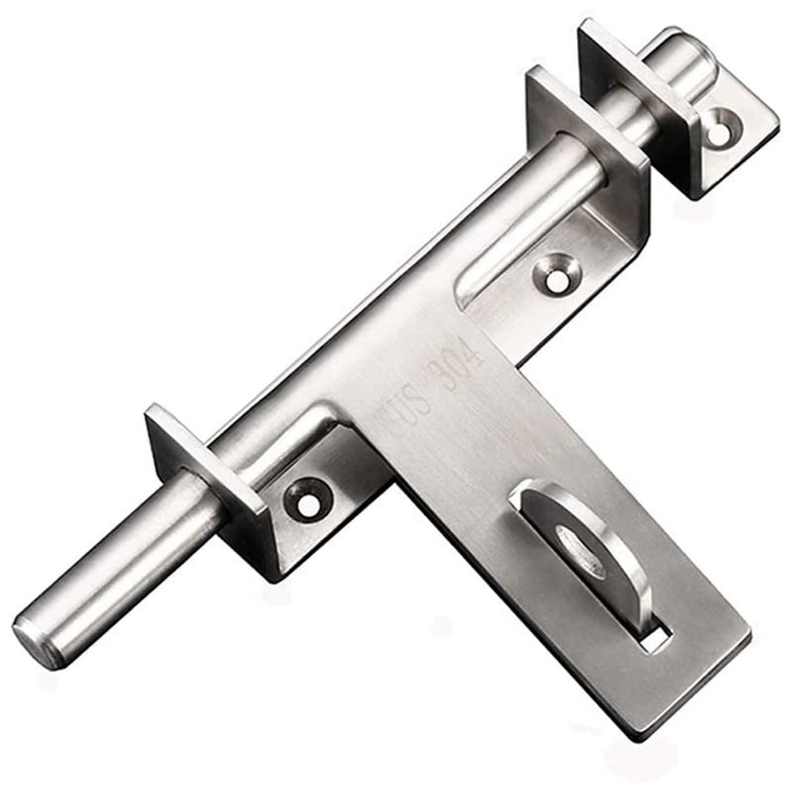 Stainless Steel 304 Heavy Duty Left and Right Sliding Door Lock Latch