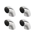 thumbnail image 1 of Stainless Steel 304 Pipe Fitting,Long Radius,90 Degree Elbow,Butt-Weld,1-1/4-inch OD,1.5mm Thick Pipe Size 4pcs, 1 of 3