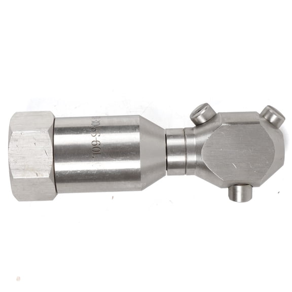 Stainless Steel 304 Spray Nozzle, 3/4 Internal Thread, 56*122mm, Perfect for Container, Pipeline, and Pharmaceutical Tank Cleaning, High Efficiency
