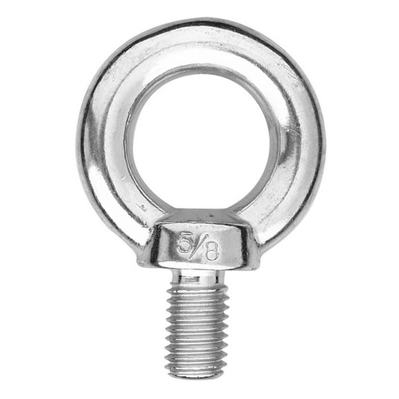 Stainless Steel 316 5/8" Lifting Eye Bolt 5/8" UNC Marine Grade