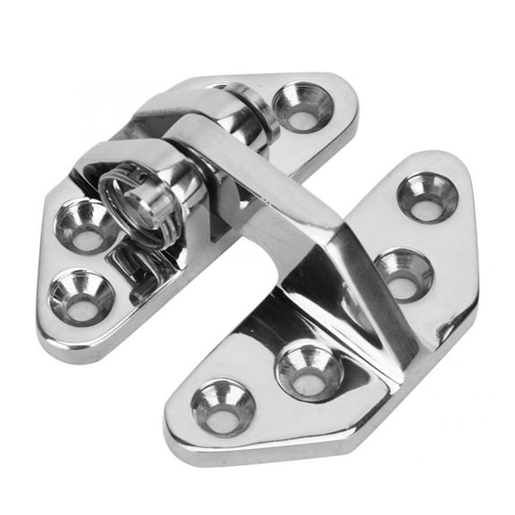 Stainless Steel 316 Boat Hatch Hinge Shaped Strap Hinges for Glass Door Hardware Accessories