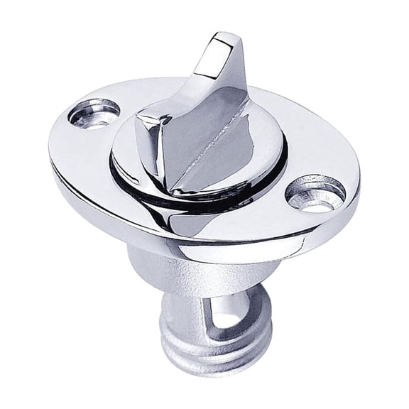 Stainless Steel 316 Boat Transom Hull Drain Socket Bung Hole Drainage Canoe Accessories - Saltwater Resistant