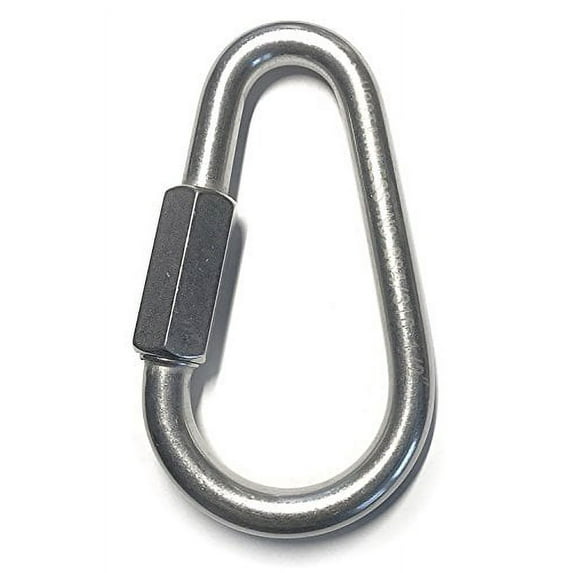 Stainless Steel 316 Pear Shape Quick Link 1/2" (12mm) Marine Grade