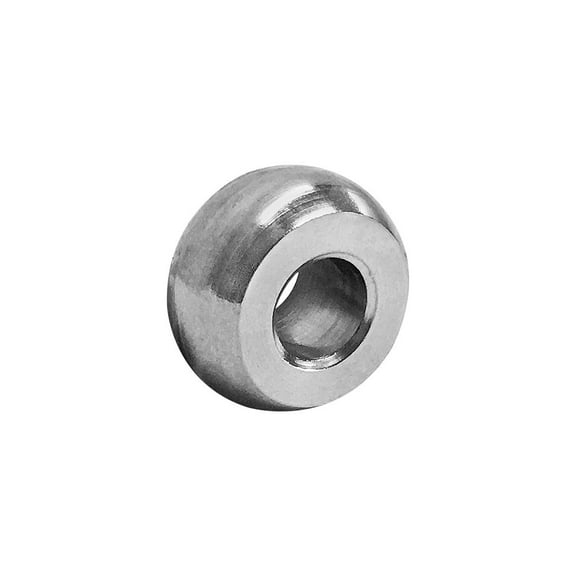 Stainless Steel 316 Plain Ball Swage 1/8" For Industrial Wire Rope Terminal Cable 10 Pcs
