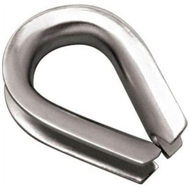 Stainless Steel 316 Rope Thimble Marine Grade 5/16", 3/8", 1/2", 5/8