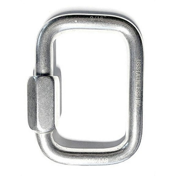 Stainless Steel 316 Square Quick Link 9/16" (14mm) Marine Grade