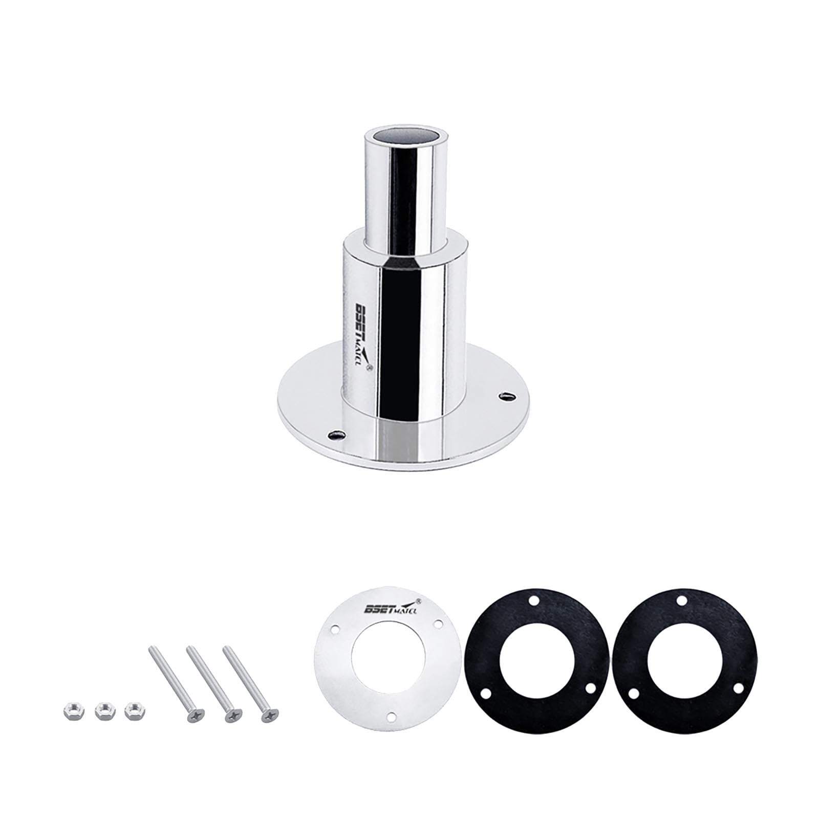 Stainless Steel 316 Thru Hull Exhaust Skin Fitting Tube Pipe Socket