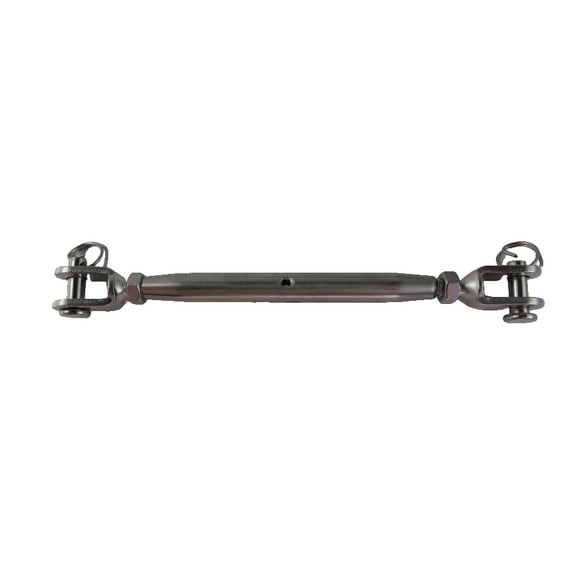 Stainless Steel 316 Type E M10 Turnbuckle Rigging Screw Jaw & Jaw Marine Grade
