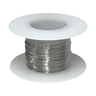 22 Gauge Stainless Steel Wire for Jewelry Making, Bailing Snare Wire