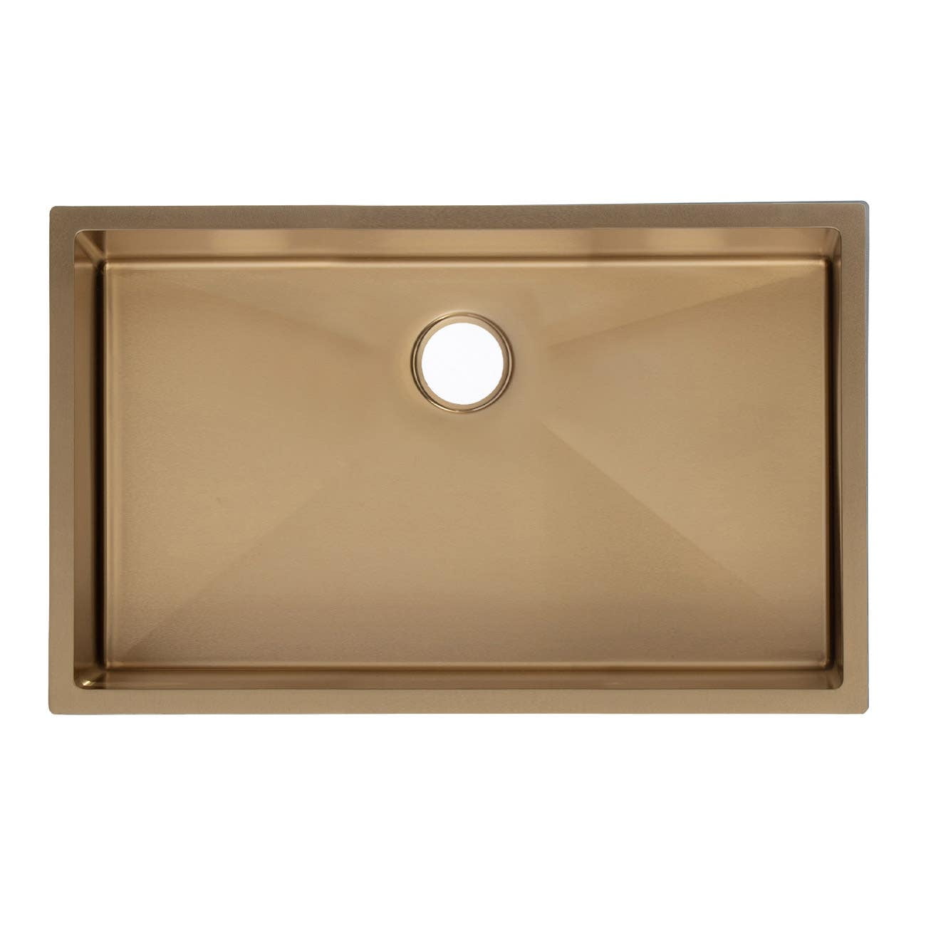 Stainless Steel 32 Inch Single Bowl Undermount Kitchen Sink