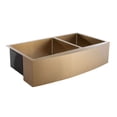 thumbnail image 1 of Stainless Steel 36 Inch Double Bowl Apron Front Farmhouse Kitchen Sink, 1 of 2