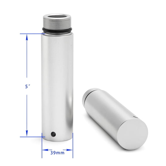 Stainless Steel 39mm Fork Tube Front End 5" Extension for Harley-Davidson Sportster 883 1200 XL