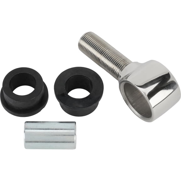 Stainless Steel 4-Bar Rod End, 11/16-18 RH Thread, Polished