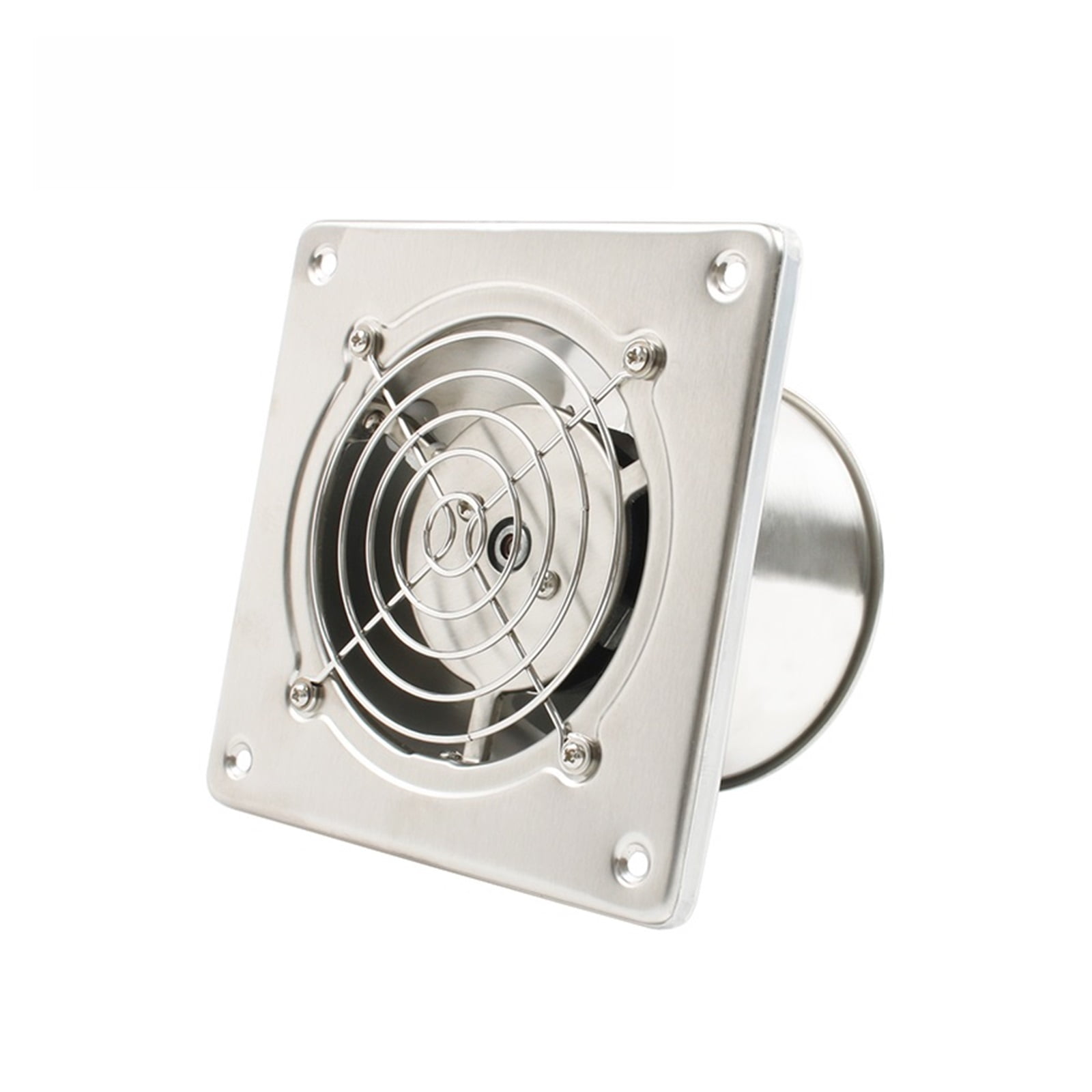 Stainless Steel 4 Inch Exhaust Fan 4'' Toilet Kitchen Bathroom Hanging ...