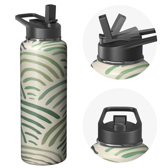 Stainless Steel 40oz Adventure Pro Master Water Bottle Plants Themed Themed Triple Walled Insulated With Straw