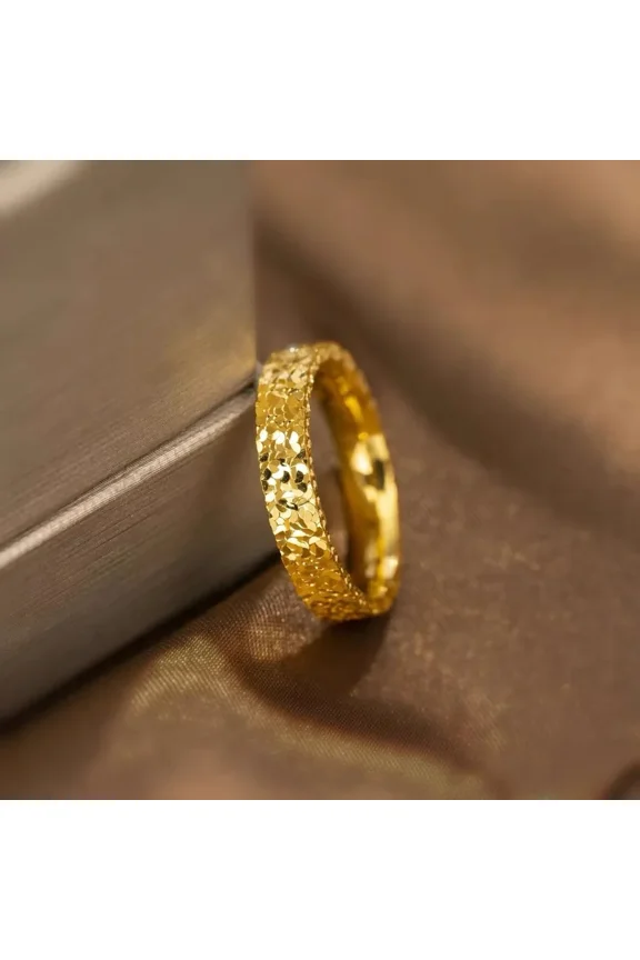 Stainless Steel 4mm Broken Ice Rings