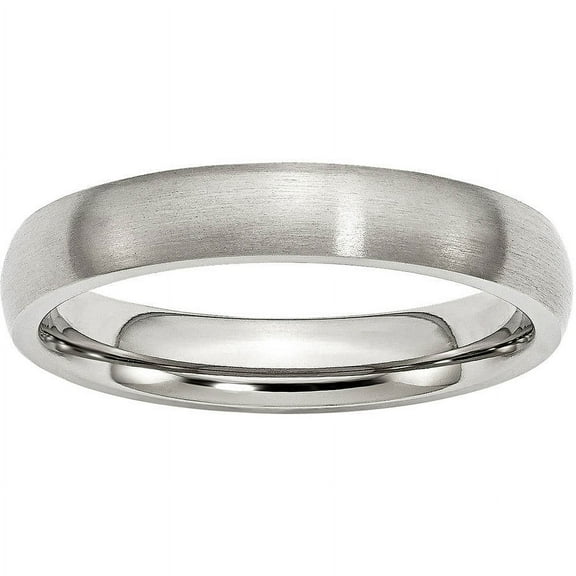 Stainless Steel 4mm Brushed Band