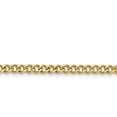 thumbnail image 1 of Stainless Steel 4mm Ip Gold-Flashed Curb Chain Necklace - 22.2 Grams - 22 Inch, 1 of 2