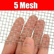 Stainless Steel 5/8/20/30/40 Mesh Woven Wire Filtration Screen Filter 15cmx30cm