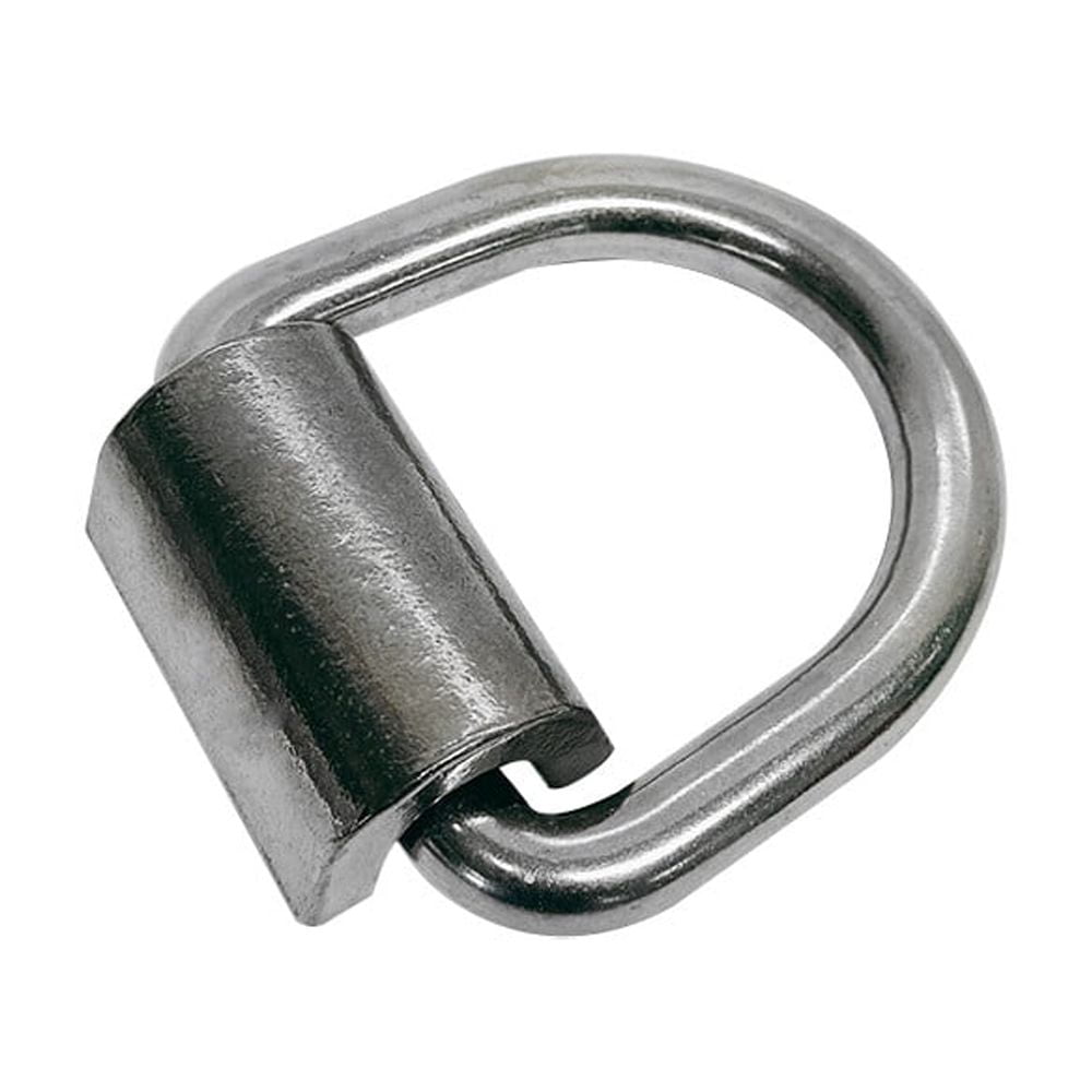Stainless Steel 5/8" Weld-On Heavy D Rings 4500 Lbs,Marine Boat,Tie-Down Anchor
