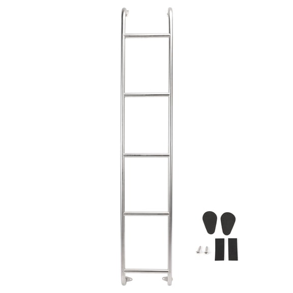 Stainless Steel 5-Step Van Ladder 093PML for Dodge Ram ProMaster High Roof 14-25