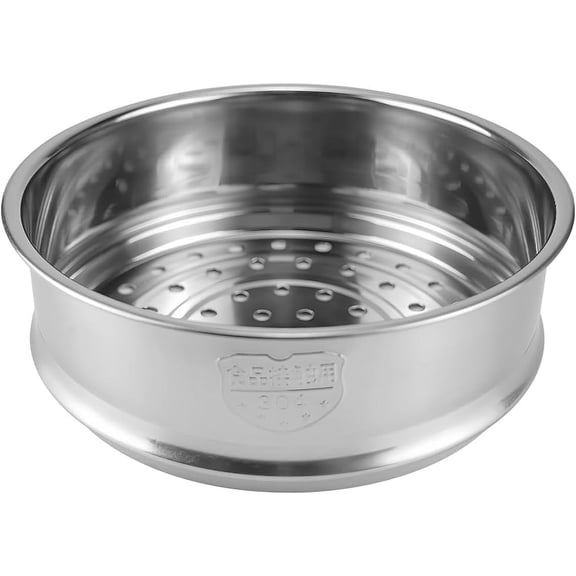 Stainless Steel 6.3" Round Steamer Rack food Steamer Basket Insert for Rice Cooker Warmer Kitchen Pot (16cm)