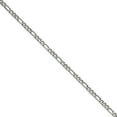 thumbnail image 1 of Stainless Steel 6.30mm Figaro Chain Necklace - 20 Inch, 1 of 2