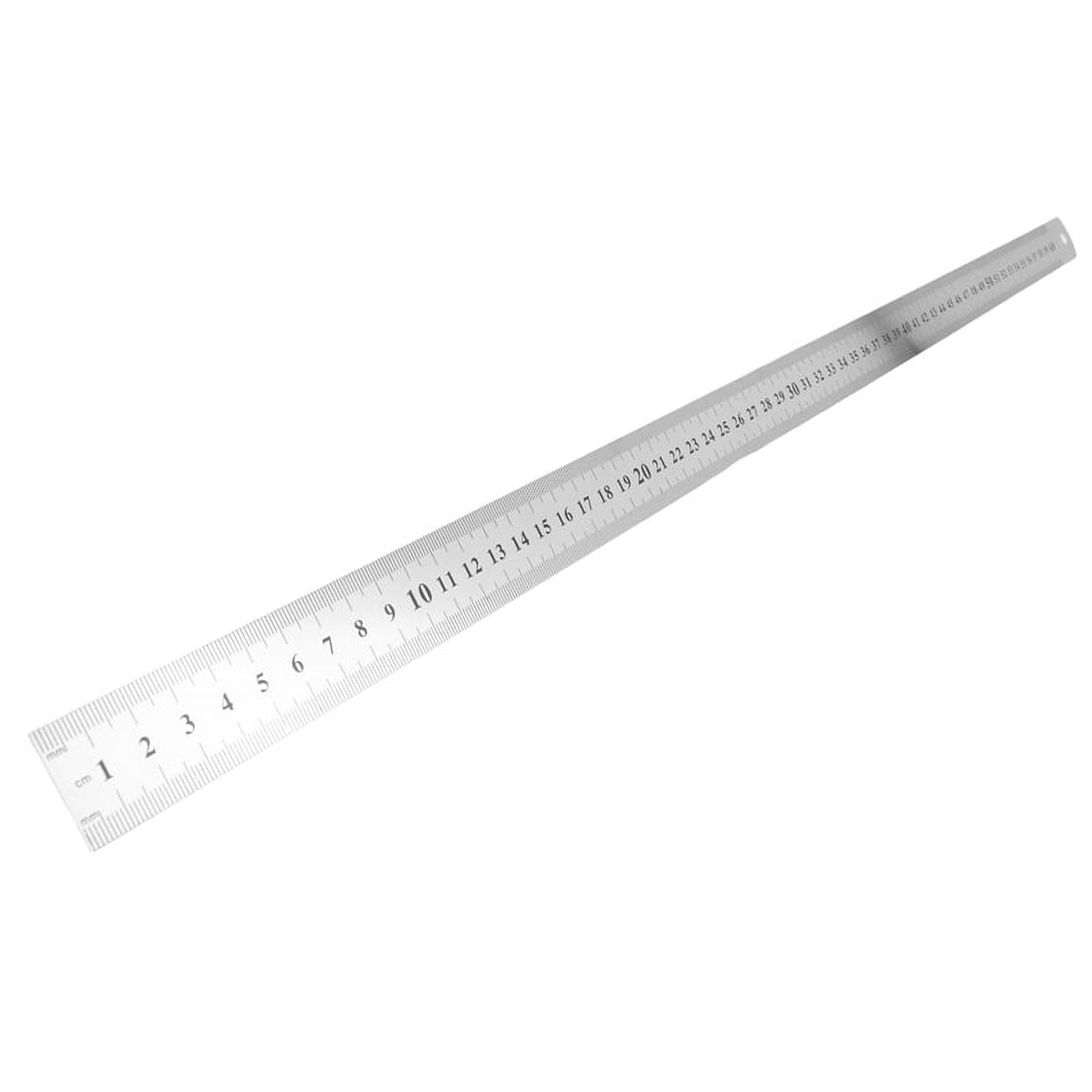 Stainless Steel 60cm 23.6 Inch Measuring Long Straight Ruler - Walmart.com